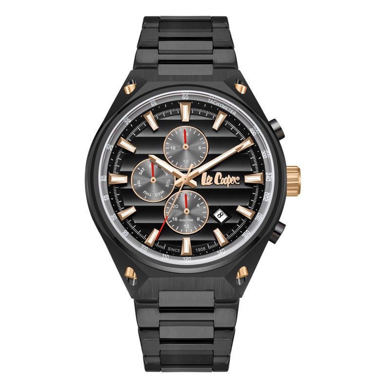 Lee Cooper Men's Metal Multi Function Watch LC08026.060 - 45 mm - Image 1